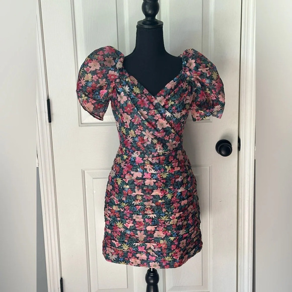 C/MEO Collective And Ever More Floral Mini Dress. Size Small. - Picture 3 of 5